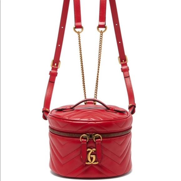 ❤️ Authentic Gucci GG Marmont Matelasse Mini Backpack, Brand New - Picture 11 of 14